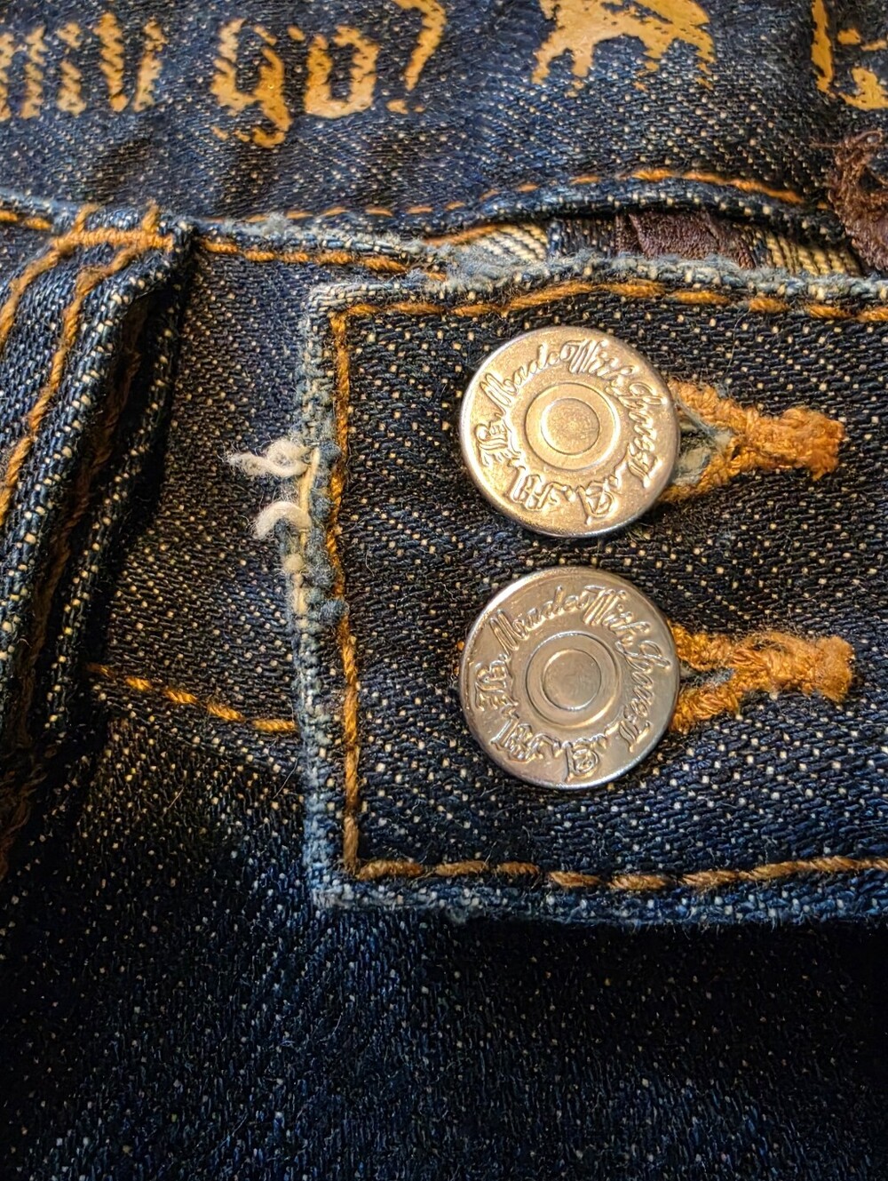 L.A.M.B. Gwen Stefani Patch Denim Mini Skirt EUC size 8 - Picture 8 of 10